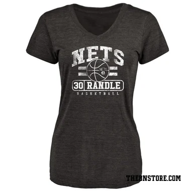 Black Women's Julius Randle Brooklyn Nets Baseline T-Shirt