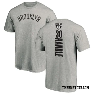 Men's Julius Randle Brooklyn Nets Ash Backer T-Shirt